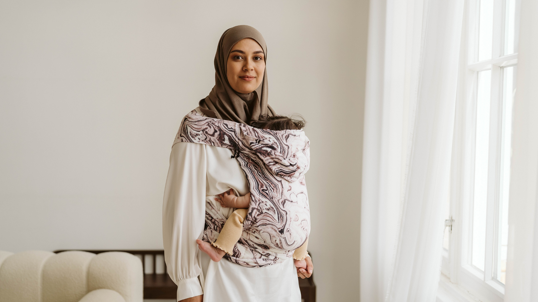 The benefits of carrying your baby
