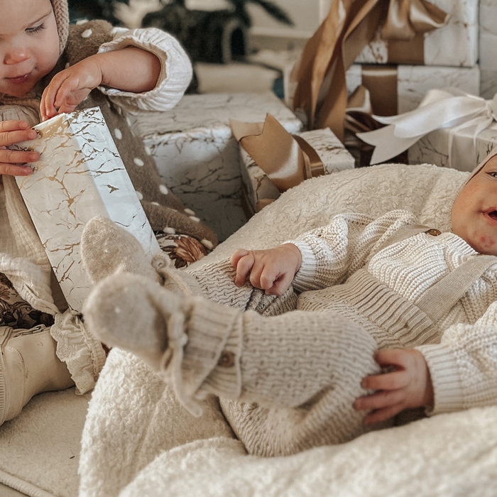 Merry Christmas baby! Here's how to get through baby's first Christmas relaxed.