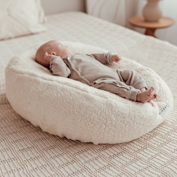 Relax cover for feeding pillow teddy | Ecru