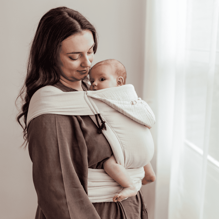 Mei tai baby carrier uni | Champagne