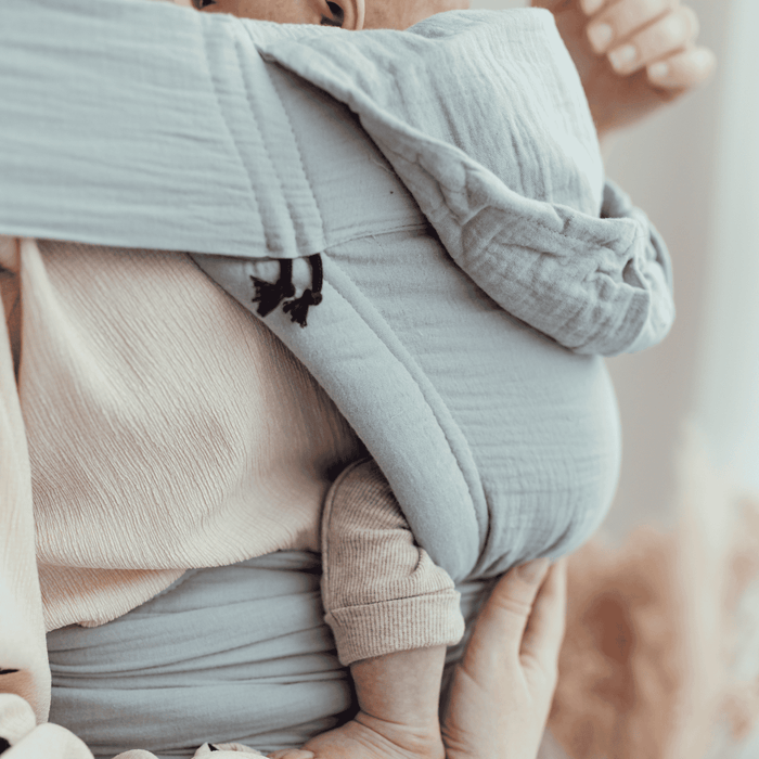 Mei tai baby carrier uni | Light gray