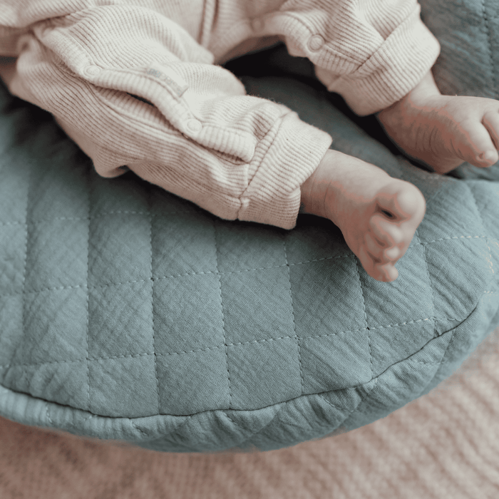 Relax cover for feeding pillow quilt | Sea green