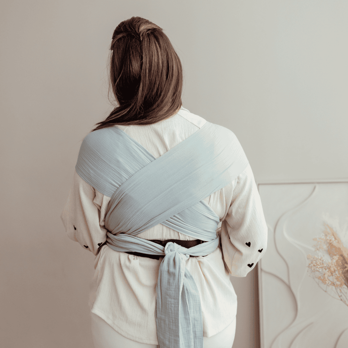 Mei tai baby carrier uni | Light gray