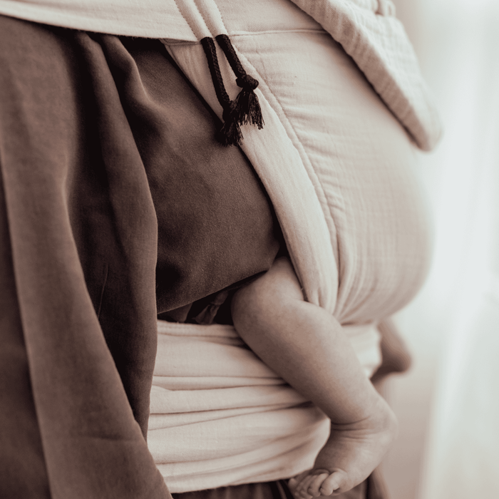 Mei tai baby carrier uni | Champagne