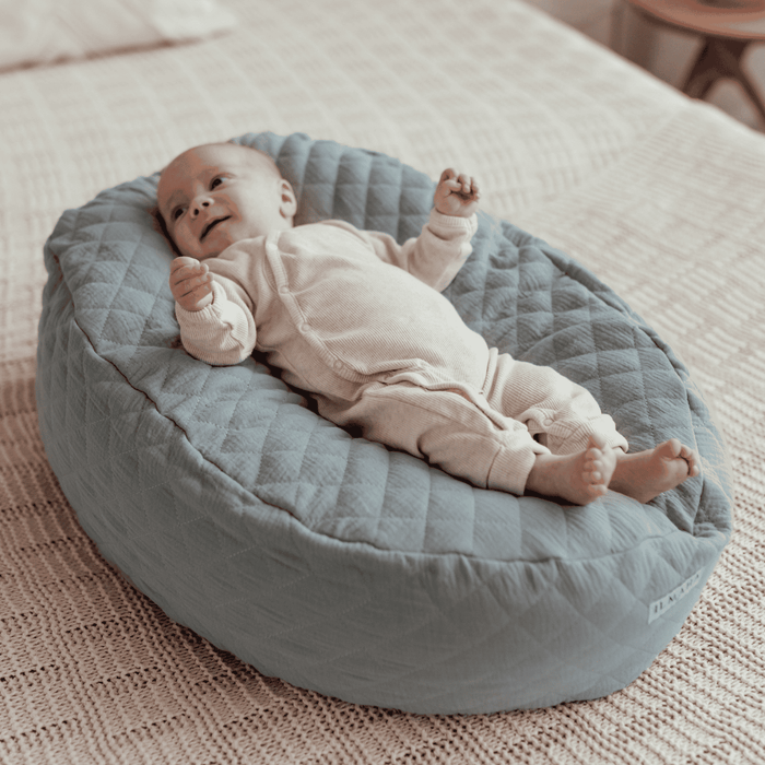 Relax cover for feeding pillow quilt | Sea green