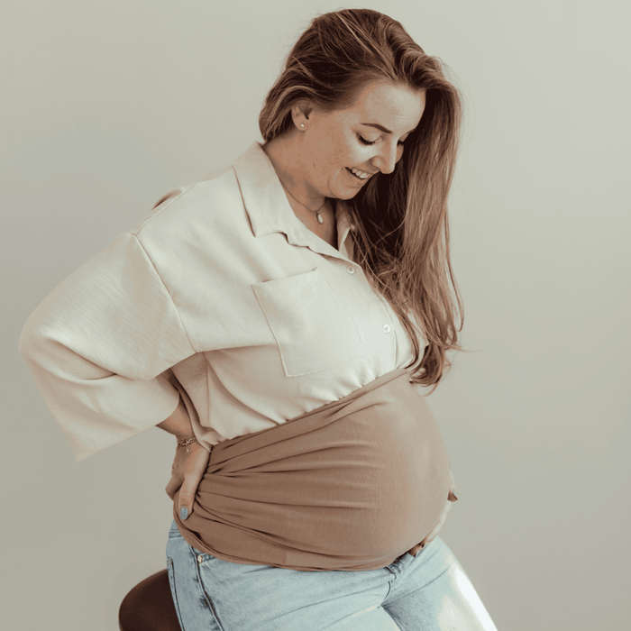 Belly wrap soft sweat | Taupe