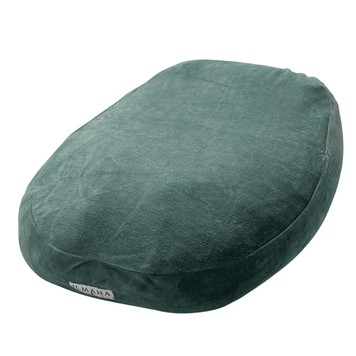 Relax hoes voor voedingskussen velours | Oud groen
