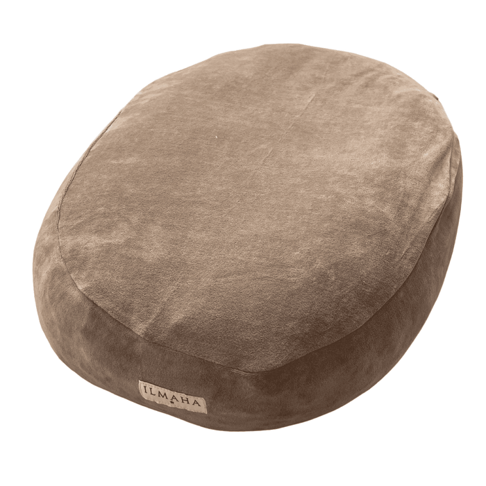 Relax hoes voor voedingskussen velours | Taupe