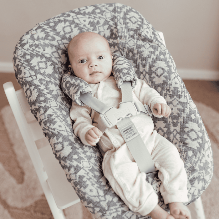 Tripp Trapp newborn cover aztec | gray