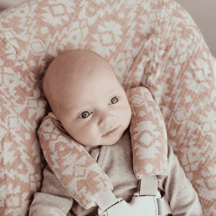 Tripp Trapp newborn cover aztec | terracotta