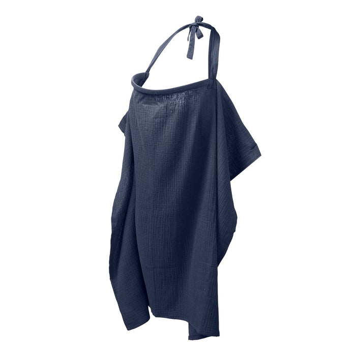 Voedingsdoek uni | Marine blauw