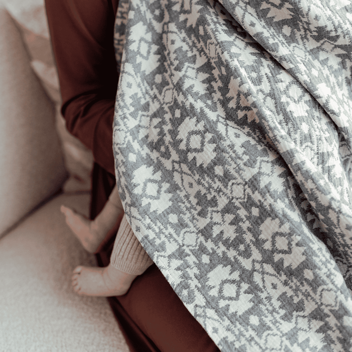 Nursing blanket aztec | gray