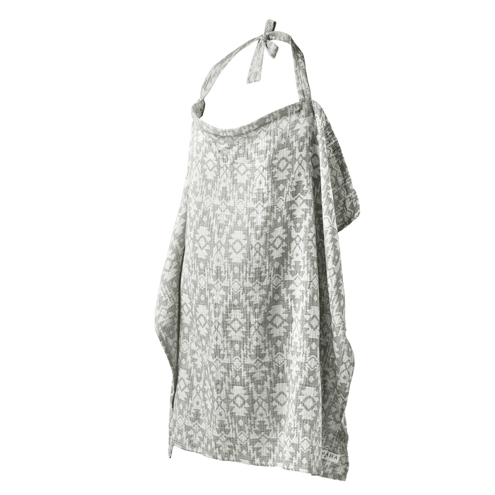 Nursing blanket aztec | green