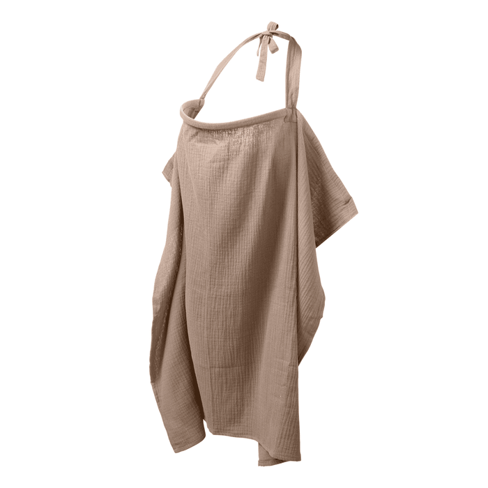 Voedingsdoek uni | Taupe