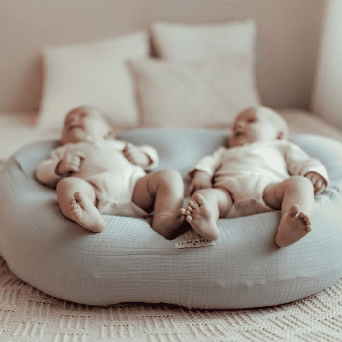 Relax cover twin for feeding pillow twin hydrophilic | Light gray