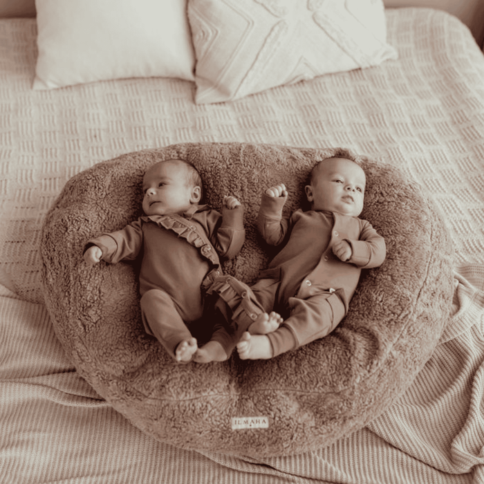 Relax cover twin for feeding pillow twin teddy | Taupe