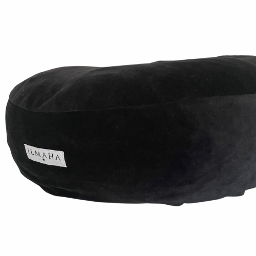 Relax hoes voor voedingskussen velours | Zwart