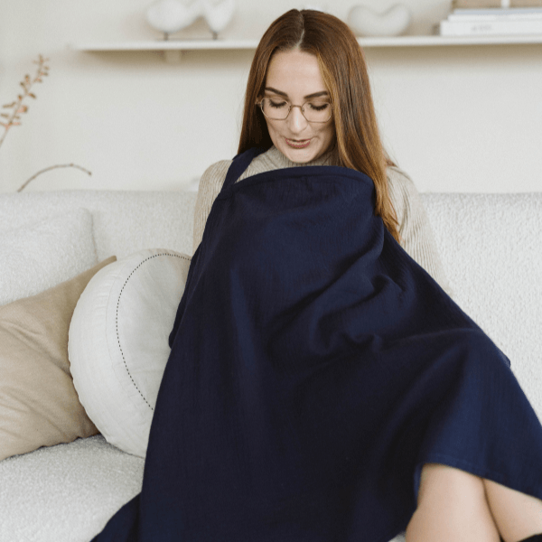 Feeding cloth uni | Navy blue