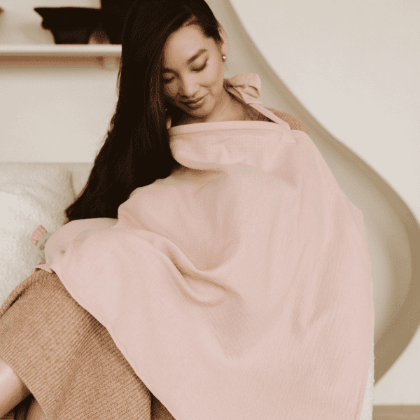 Feeding cloth uni | Old pink