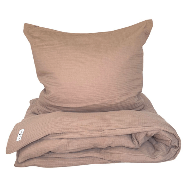 Dekbedovertrek set hydrofiel | Taupe