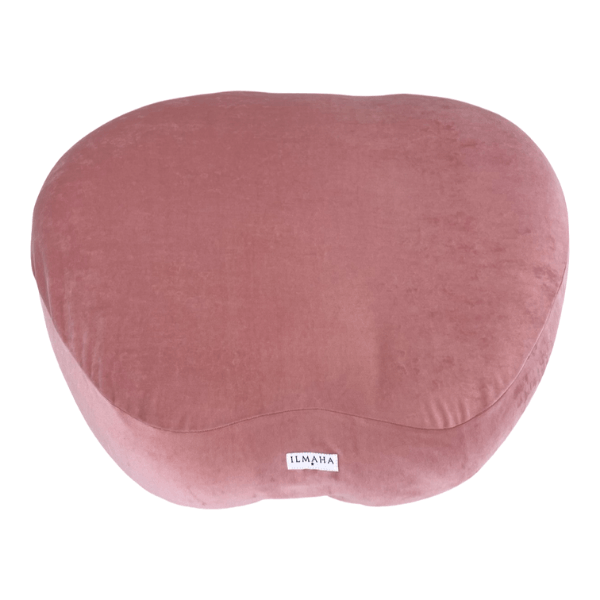Relax hoes tweeling voor voedingskussen tweeling velours | Oud roze