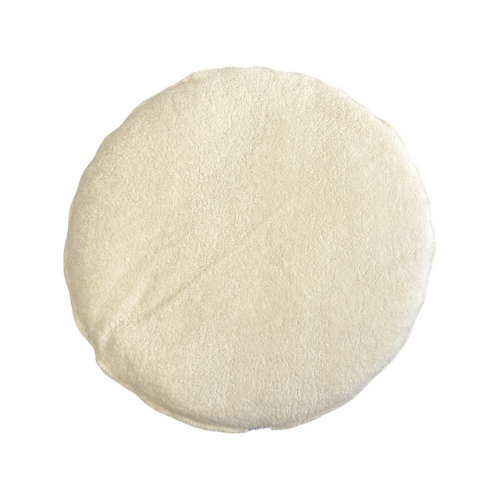 Boxkleed hoes rond teddy | Ecru