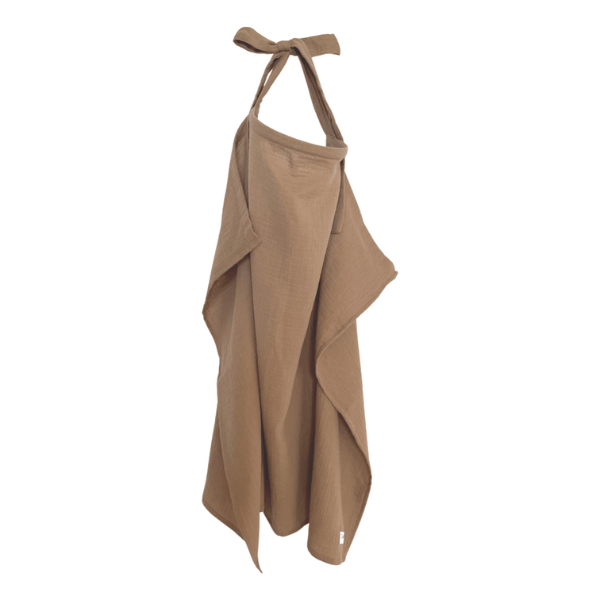 Voedingsdoek uni | Taupe