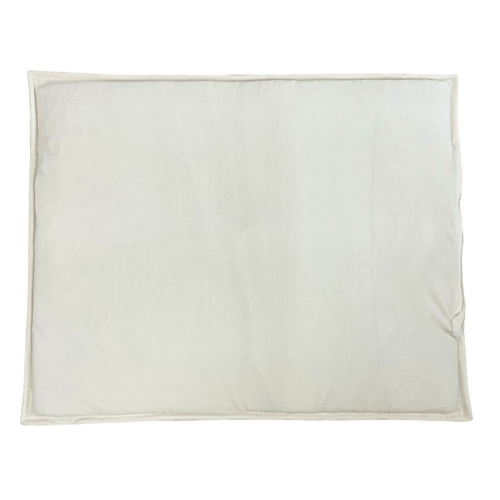 Box blanket rectangle teddy | Ecru