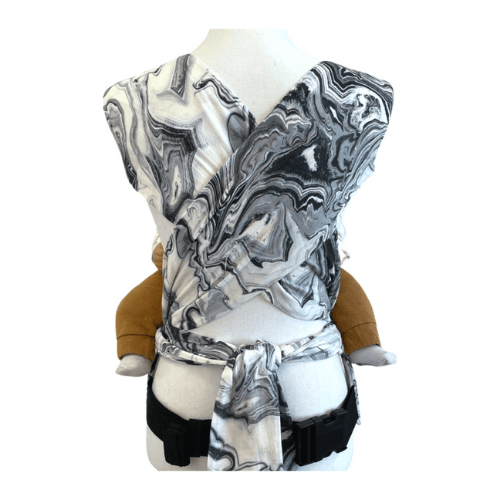 Mei tai baby carrier marble | Grey