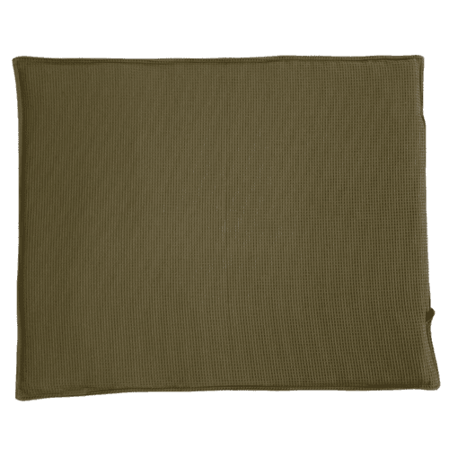 Box blanket rectangle velour | Army Green