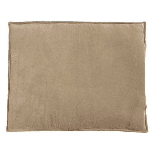 Box blanket rectangle teddy | Taupe