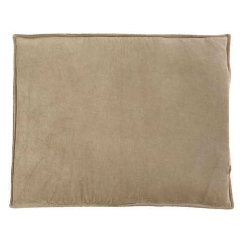 Boxkleed hoes rechthoek teddy | Taupe