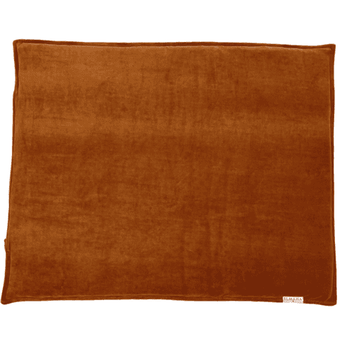 Boxkleed rechthoek velours | Koper