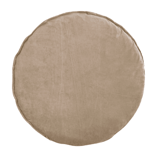 Box blanket round teddy | Taupe