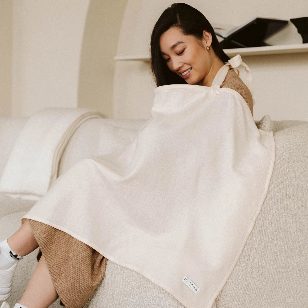 Feeding cloth uni champagne Ilmaha