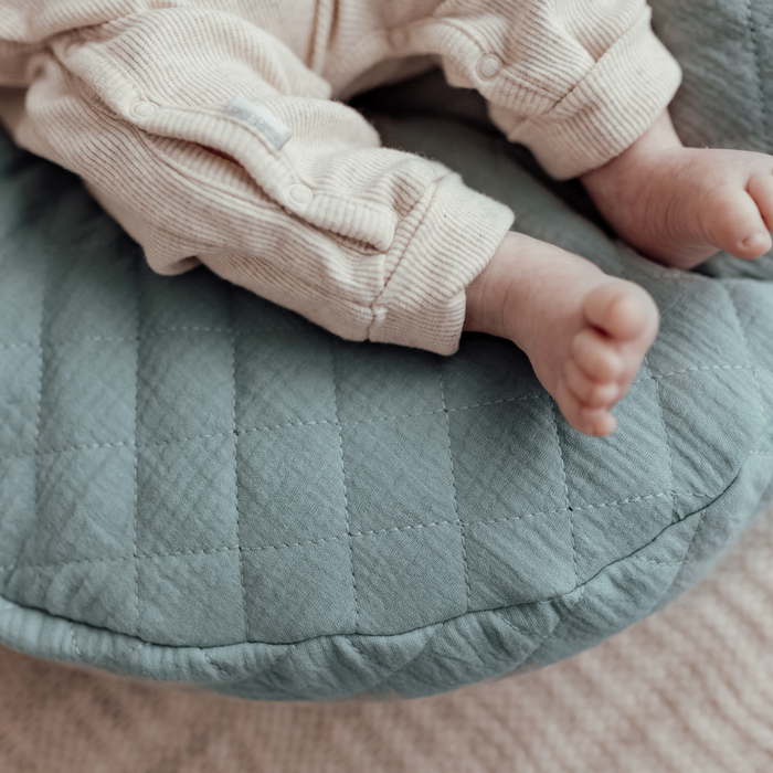 Relax hoes voor voedingskussen quilt | Zeegroen