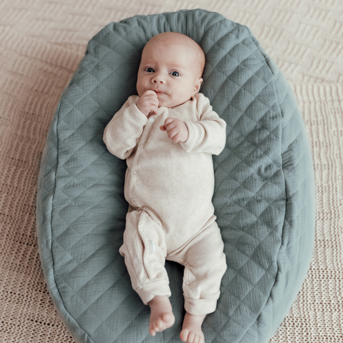 Relax hoes voor voedingskussen quilt | Zeegroen