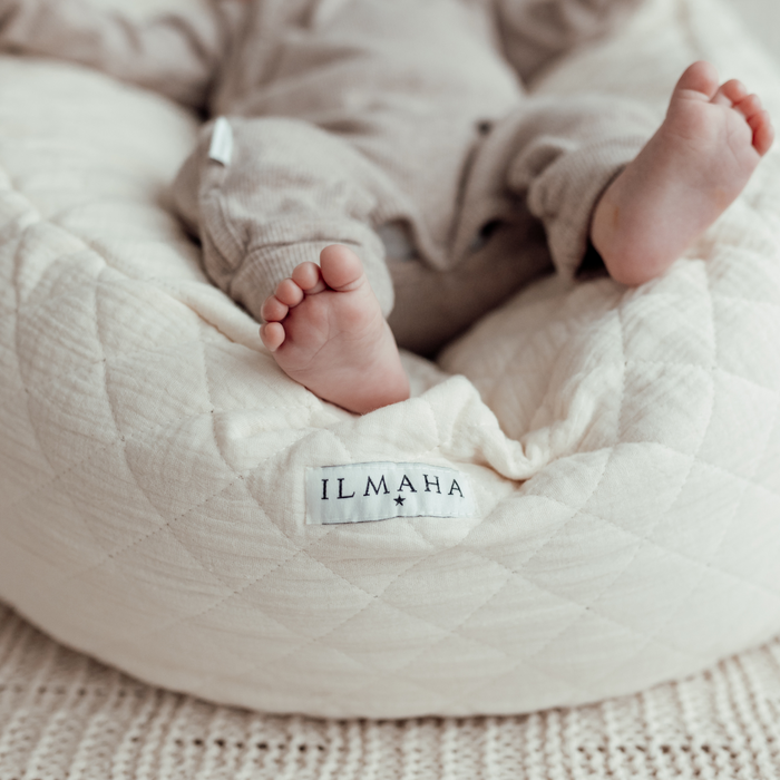 Relax hoes voor voedingskussen quilt | Ecru