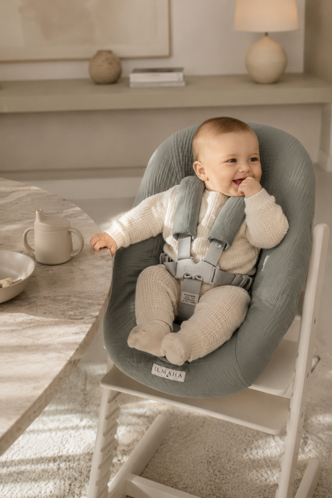 Tripp Trapp newborn hoes | Hydrofiel Oud Groen