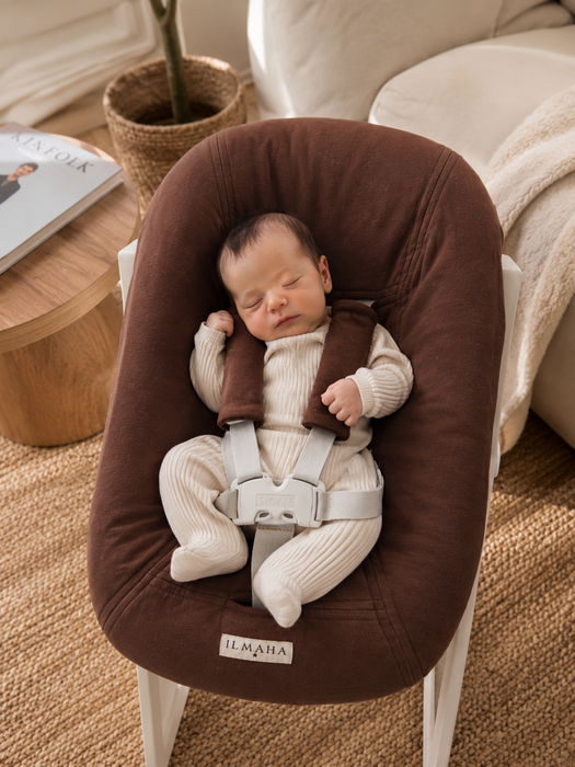 Tripp Trapp newborn hoes | soft sweat bruin