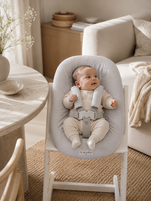 Tripp Trapp newborn hoes | soft sweat grijs