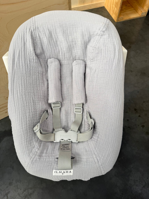 Tripp Trapp newborn hoes | Hydrofiel Licht Grijs