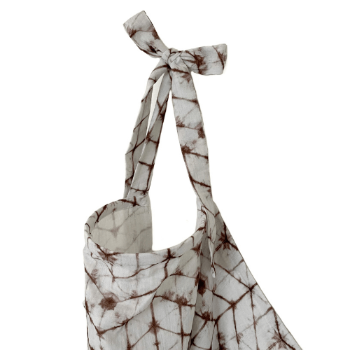 Voedingsdoek geo | Bruin