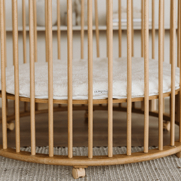 Boxkleed hoes rond teddy | Ecru