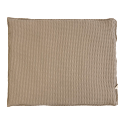 Boxkleed hoes rechthoek velours | Champagne