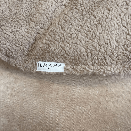 Boxkleed hoes rond teddy | Taupe